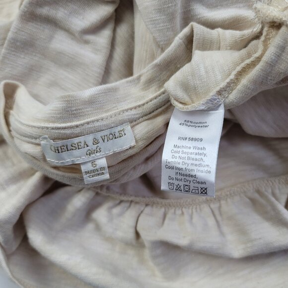 Girls Size 6 Clothing Bundle GB Girls Chelsea Violet Dresses Cardigan Flannel - Picture 5 of 14